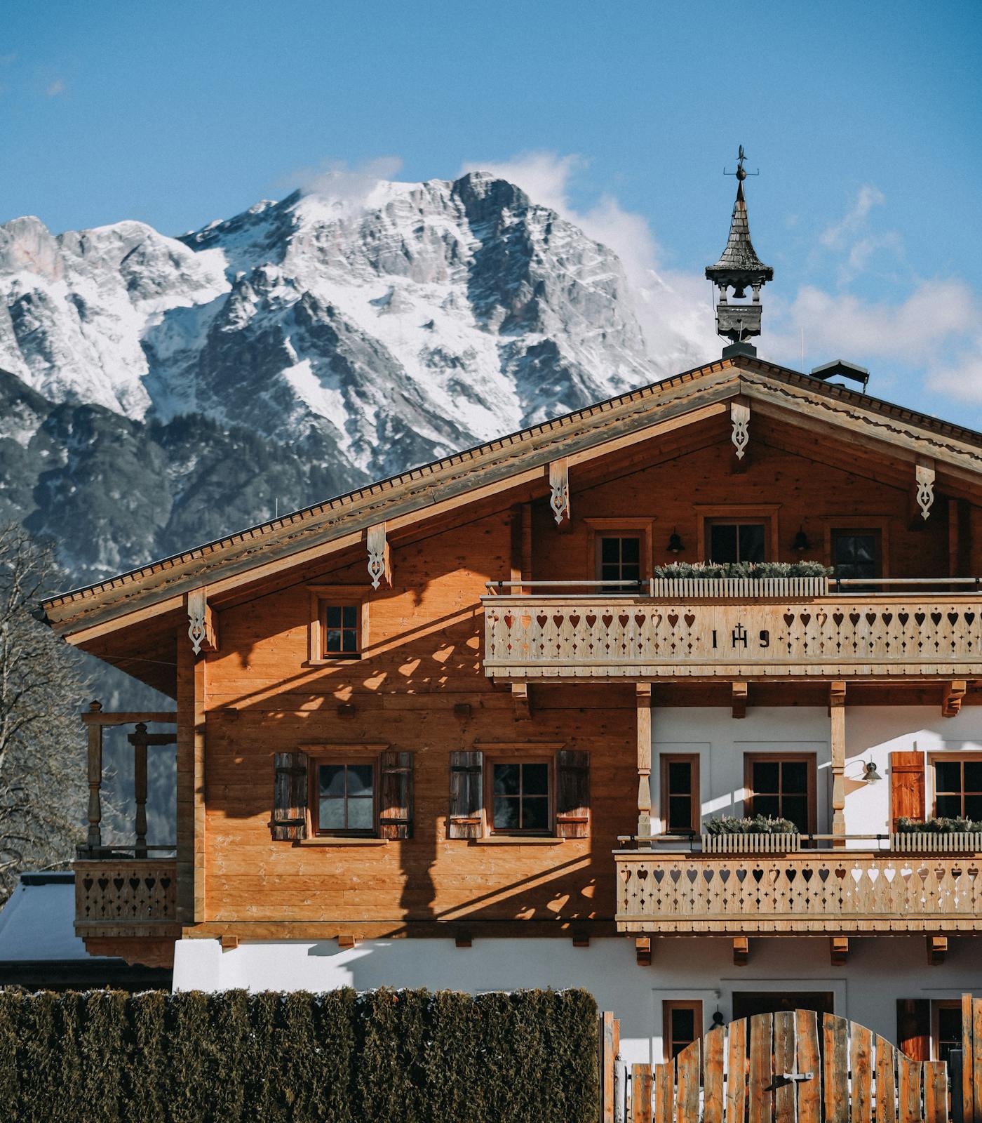 Apartmenthaus in den Alpen bei Zell am See